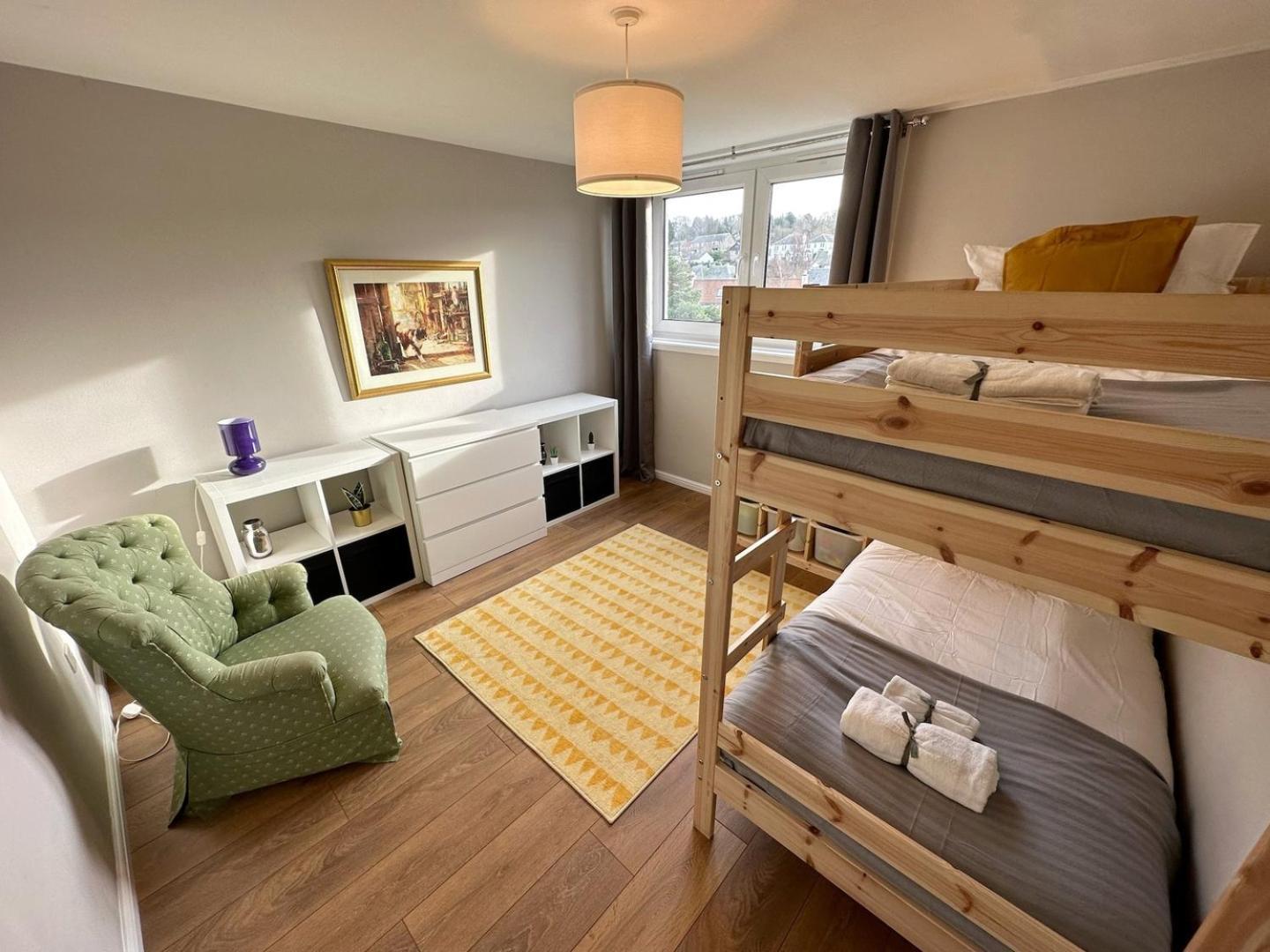 Scandi Style Apartment With Stunning Views ลินลิธโกว ภายนอก รูปภาพ