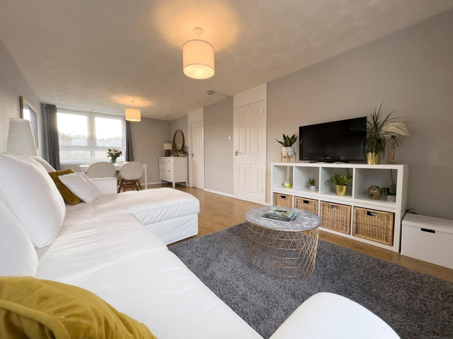 Scandi Style Apartment With Stunning Views ลินลิธโกว ภายนอก รูปภาพ